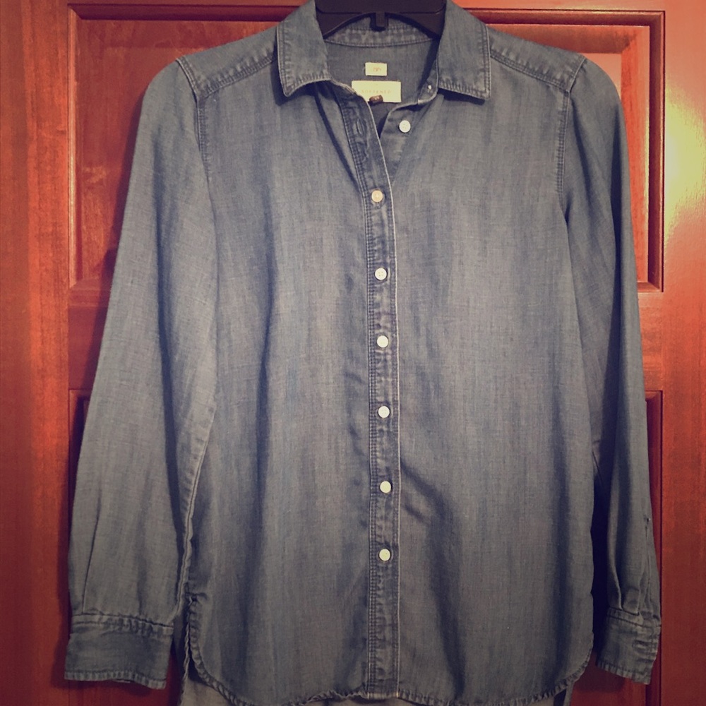 Chambray top